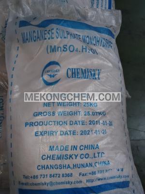 Manganese Sulfate 98% Min - MEKONG CHEMICALS - Công Ty TNHH Hóa Chất Mê Kông